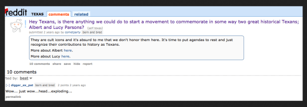 TexansParsonsRedditMonument